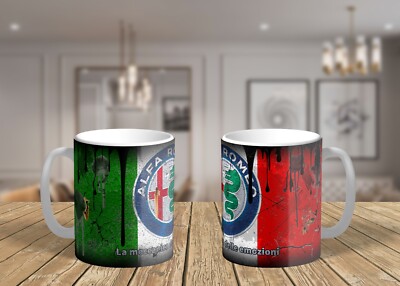 Dirty Alpha Romeo Coffee Mug: 11oz/15oz Ceramic Dirty Automotive Coffee Cup  | eBay