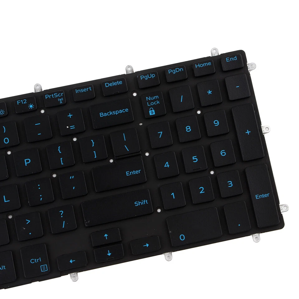 Teclado retroiluminado de EE. UU. para Dell G7 7588 7590 7790 G3 3579 3779 3590 G5 5587 5590 Foto 3 de 4