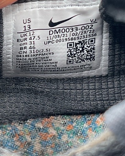 Size 13 - Nike Air Max 90 Terrascape Black White 2022 - Picture 6 of 6