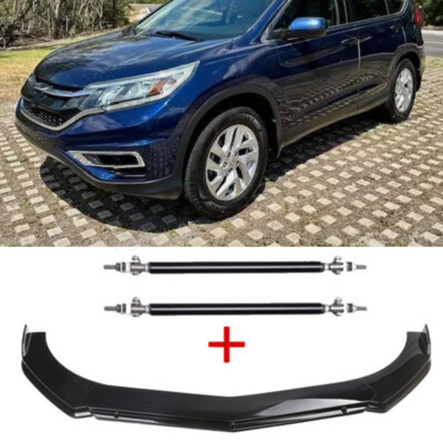 Car Accessories Front Bumper Lip Spoiler Splitter Kit For Honda Civic Pilot CR-V