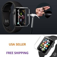 for Apple Watch Series 5 4 44mm 40mm TPU Soft Screen Protector Transparent Film