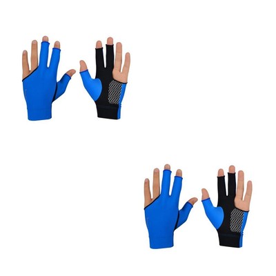  2 Pack Männer Billardhandschuh Fäustling Ausrüstung Hände Und Frauen