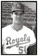 Jose De Jesus (1990) Kansas City Royals Vintage Baseball Postcard BL3