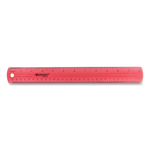 Westcott 12" Jewel Colored Ruler - Picture 3 of 4