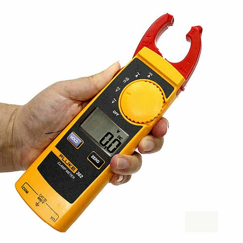 Fluke 362 Handheld Ammeter Clamp Meter Tester CAT III 3000 Ω 200 A 600 V AC/DC - Picture 3 of 4