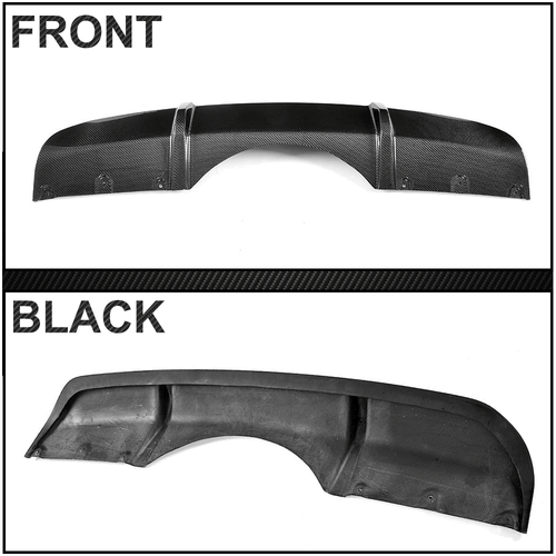 Diffusore carbonio diffusore posteriore spoiler per BMW X5 F15 M pacchetto paraurti 2014-18 - Foto 11 di 11
