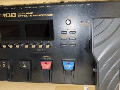 Boss GT-100 Multi-Effects Guitar Effect Pedal From Japan