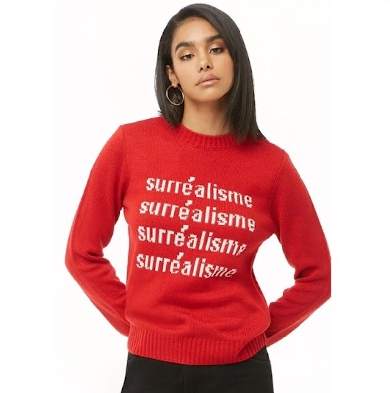 Red sweater sales forever 21