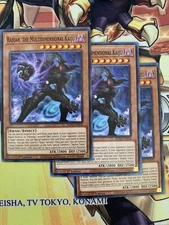 Radian, the Multidimensional Kai (3x) SDAZ-EN010 Common - 1st Edition NM Yugioh