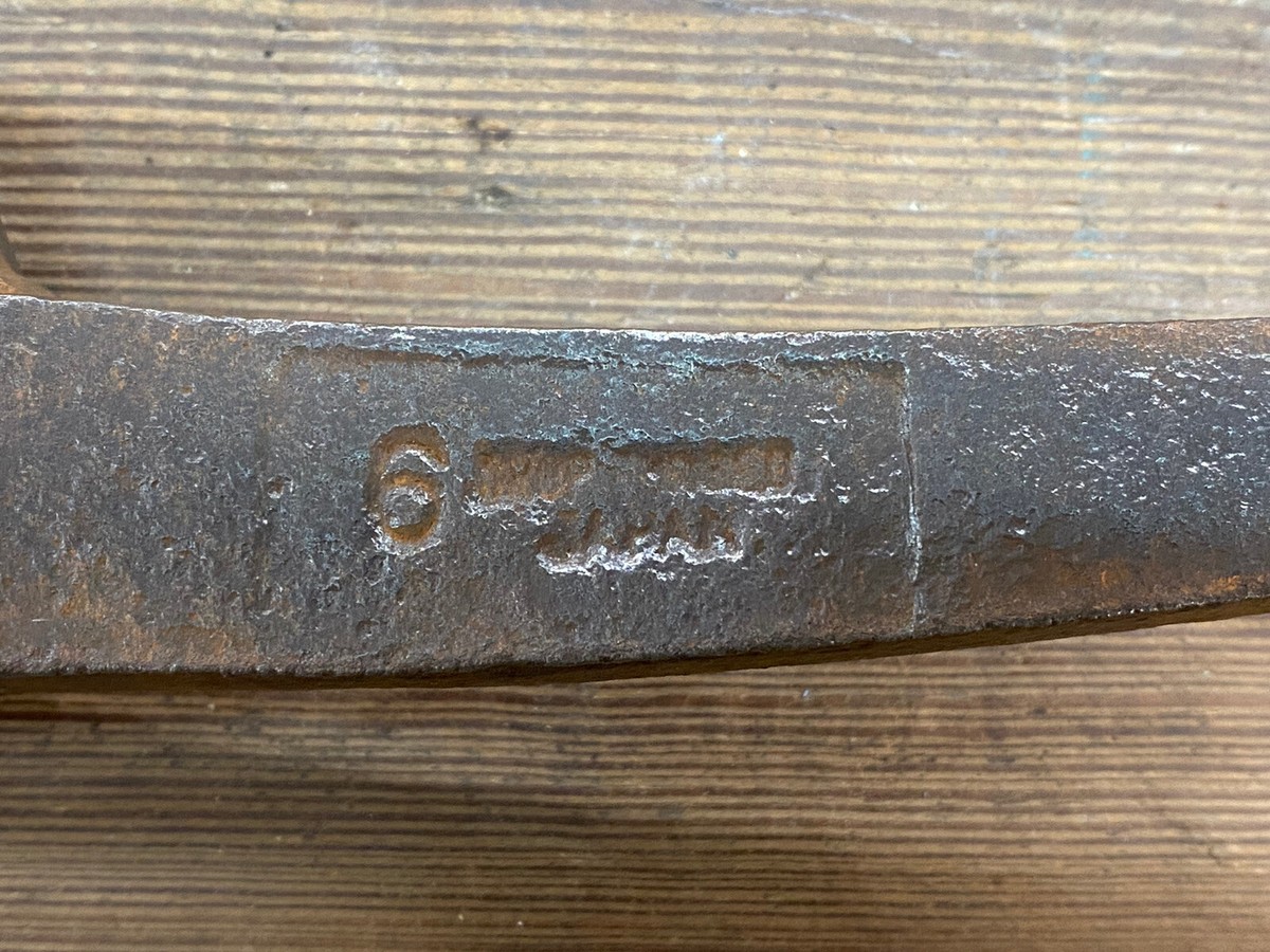 Vintage Antique Pick Axe Head Tool Cast Railroad 24” Miners Drop