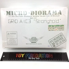 CG Dynamix Micro - Diorama 1/144 GRID A1C3 STRONGHOLD 9 Piece Set SUMMER SPECIAL