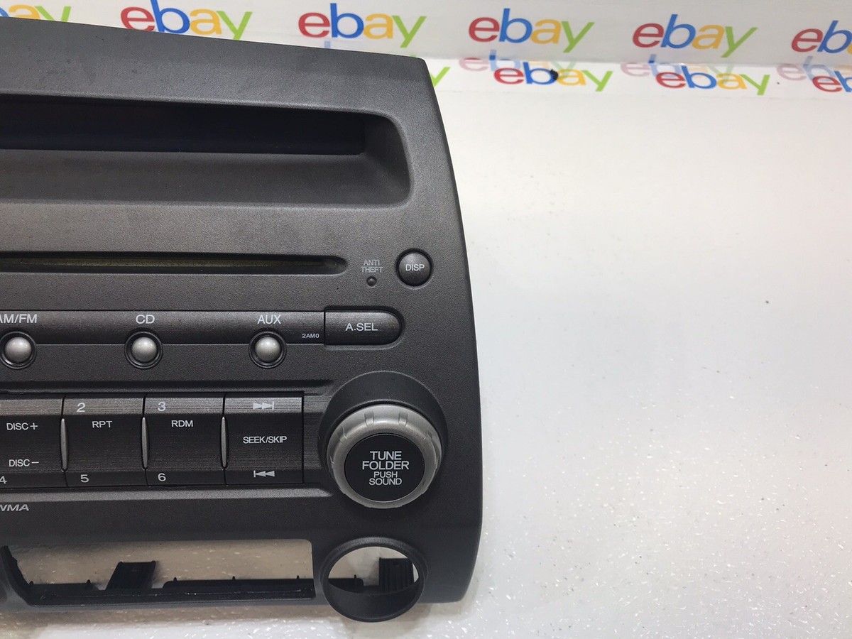 2006-2011 Honda Civic DX LX Sedan NON-NAV 2AM0 Radio Stereo 39100
