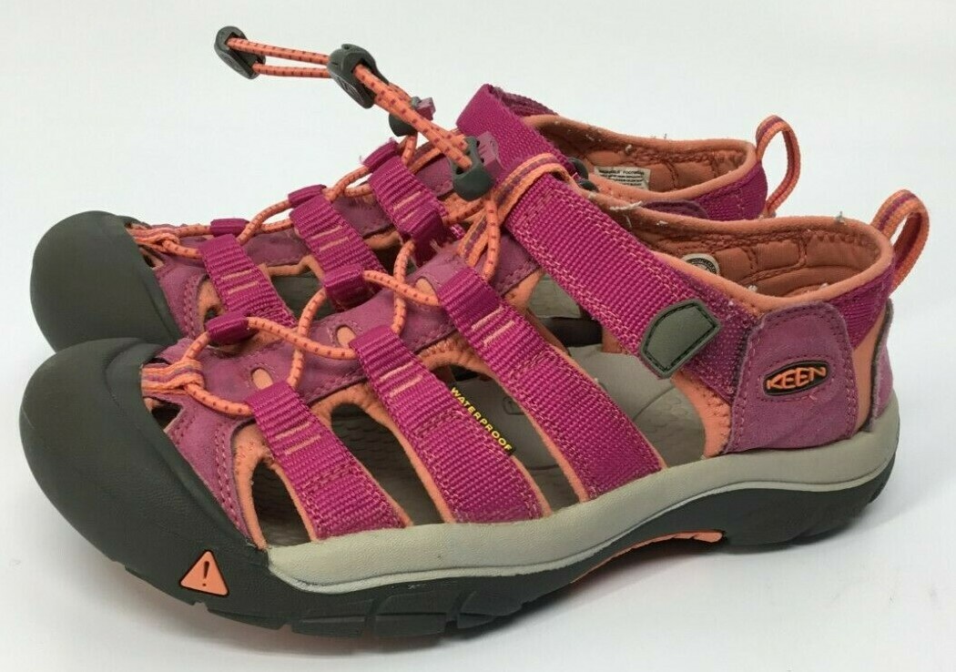 Scarpe sandali da trekking Keen Newport H2 donna rosa impermeabili lavabili taglia 5 A14B