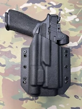 Black Kydex Light Bearing Holster for Springfield Echelon Streamlight TLR-1