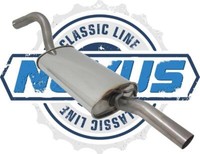 Novus Edelstahl SchalldäMpfer AUSPUFF-ANLAGE Audi 80 90 TYP 89 B3 48-85KW