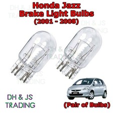 (01-08) For Honda Jazz Brake Light Bulbs Stop / Tail Capless Twin Filament Bulb