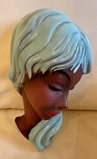 Wandmaske Maske Kopf Porzellan 3683 wohl Cortendorf, alt!
