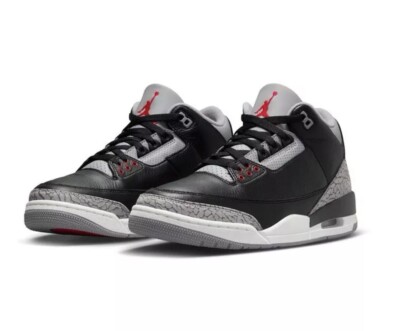 jordan retro 3 black cement amazon