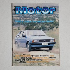 MODERN MOTOR - Vintage Australian Automotive Magazine Vol.27 No.11 April 1981