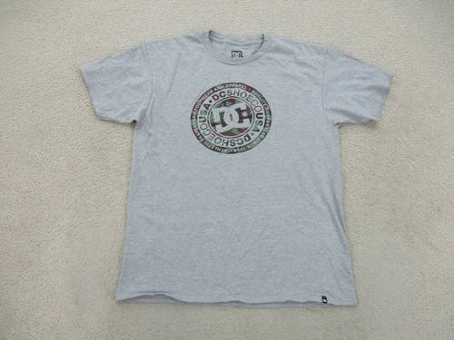 DC Shoes Shirt Adult Large Gray Camo 