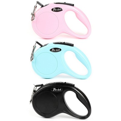 Dog Leash Retractable Walking Automatic Rope Extendable Leash