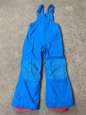 Lands  End Kids Snowsuit Blue And Pink Overalls Size 7