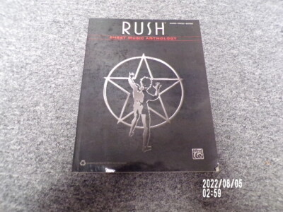 Rush -- Sheet Music Anthology: Piano/Vocal/Guitar