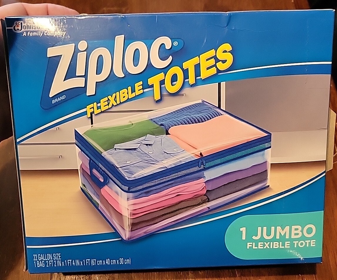 Ziploc Flexible Totes Clothes and Blanket Storage Bags Perfect for