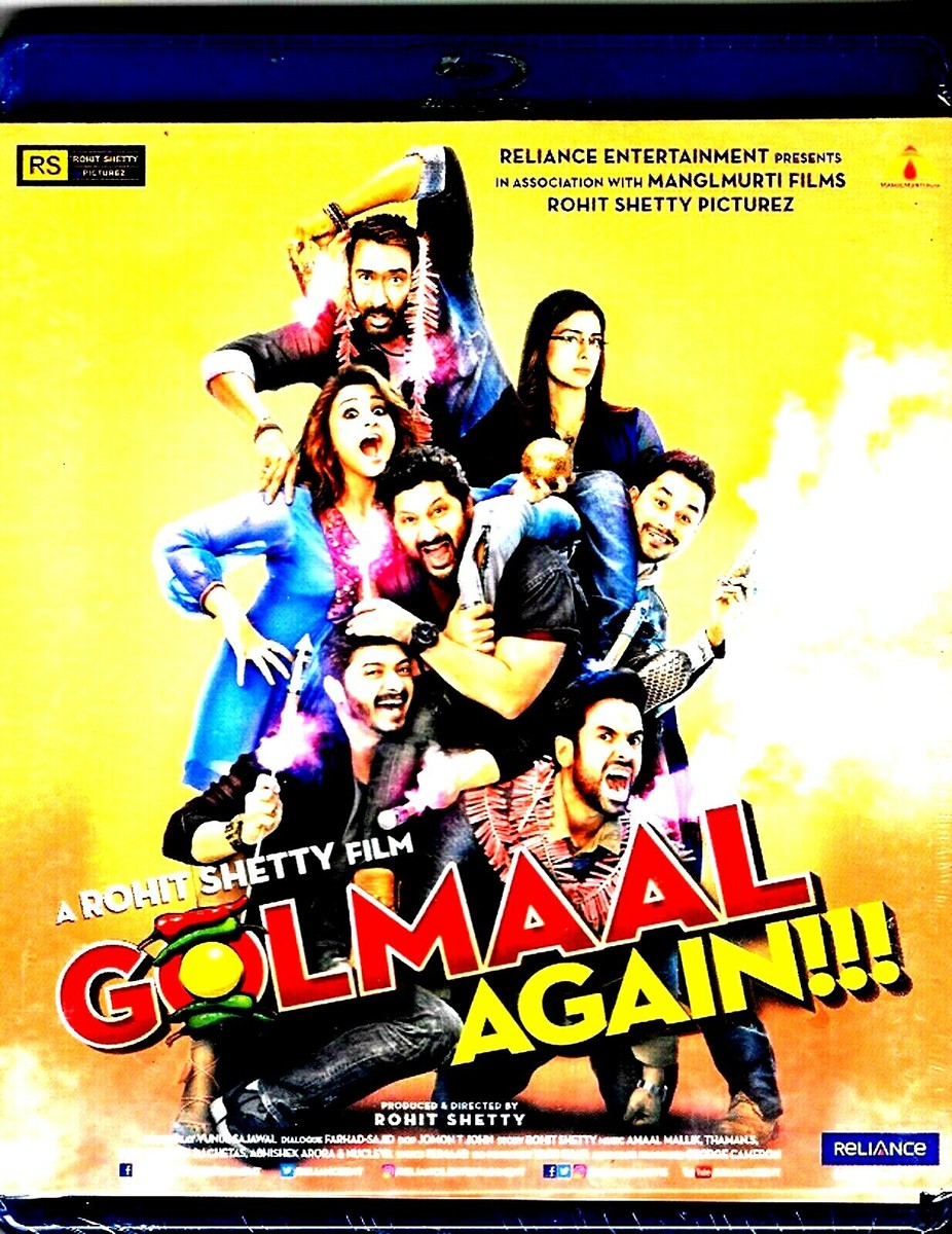 Golmaal Hd GOLMAAL AGAIN AJAY DEVGAN, PRANEETI