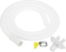 4.9ft Air Conditioner Drain Kit Universal AC Drain Hose Connector Hose
