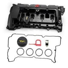 Engine Valve Cover with Oil Filler Cap gasket Kit, 11127646554