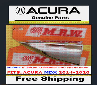 14-20 ACURA MDX for DOOR HANDLE COVER CAP TRIM RH RF Passenger