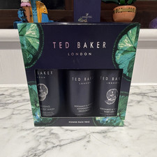 Ted Baker Bergamot & Vetiver Power Pack Trio Set 150ml+150ml+250ml Vegan