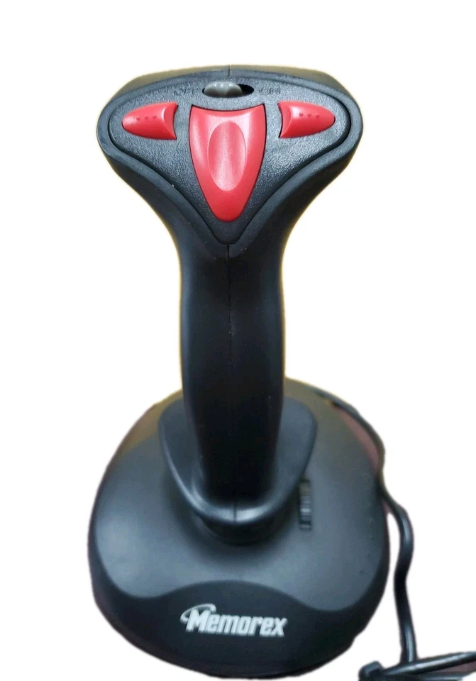 Memorex Fighter Pro II Joystick JSK210 Computer PC Flight Controller- USED - Image 3 of 4