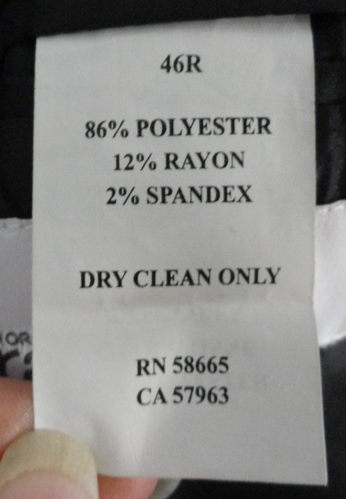 2 BUTTON DESIGNER EUC NORDSTROM RACK POLY BLEND T… - image 17