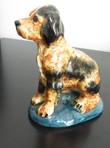 SO SWEET  VINTAGE STANGL POTTERY PUPPY DOG FIGURE