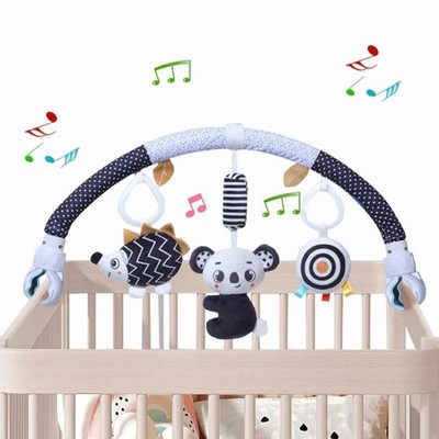 Pau1Hami1ton Baby Stroller Arch Toys, Car Seat 11.6-20.2 inches, Koala