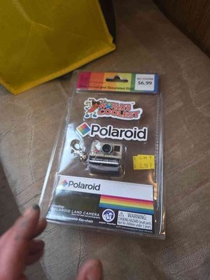Coolest Polaroid Land Camera Mini Keychain Sound Film