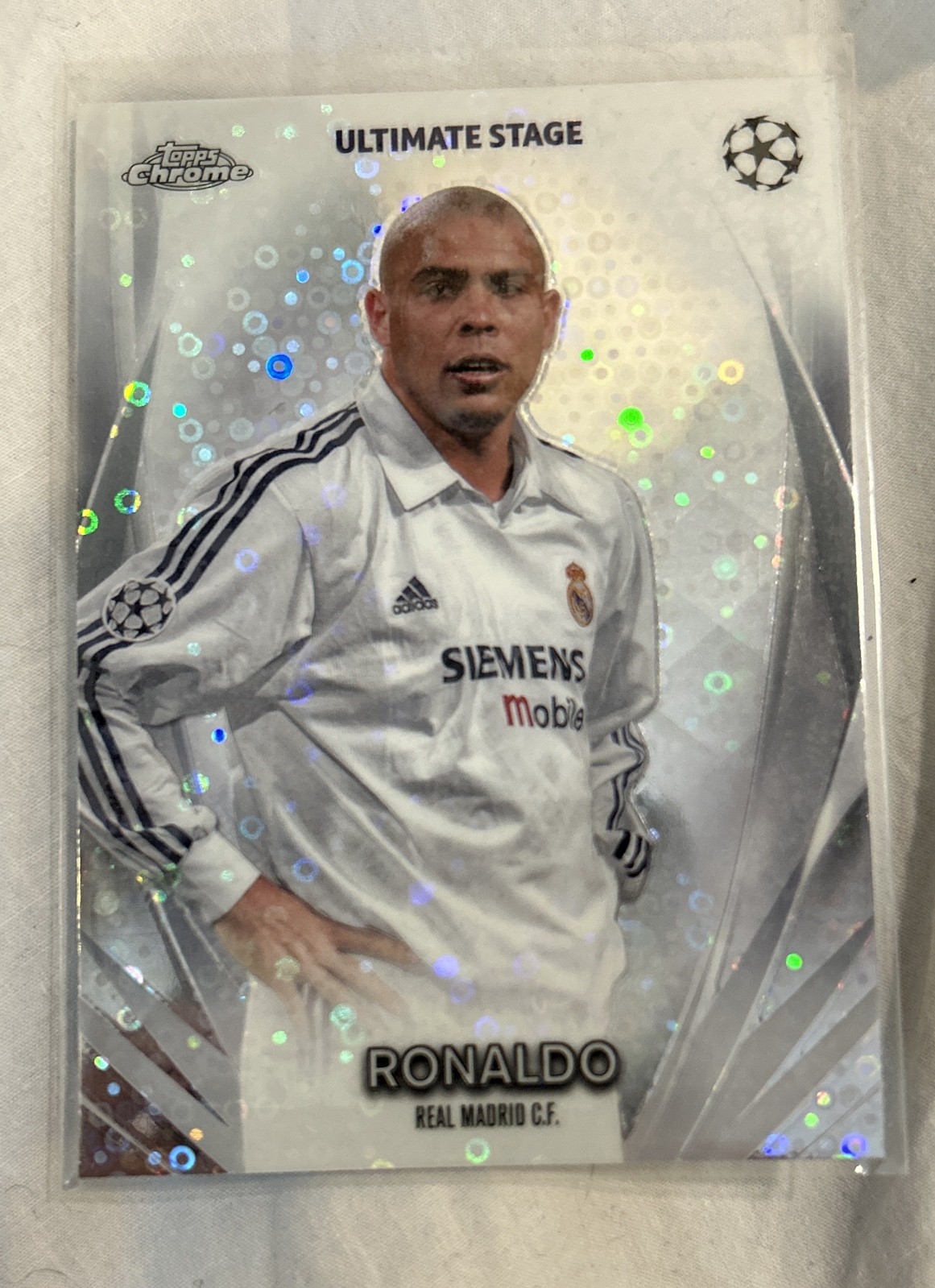 2023-24 Topps UEFA Club Competitions - Ultimate Stage Chrome Ronaldo #USC-43
