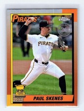 🔥2025 Topps Chrome PAUL SKENES 35th Anniversary Refractor Rookie Cup 🏆 Pirates