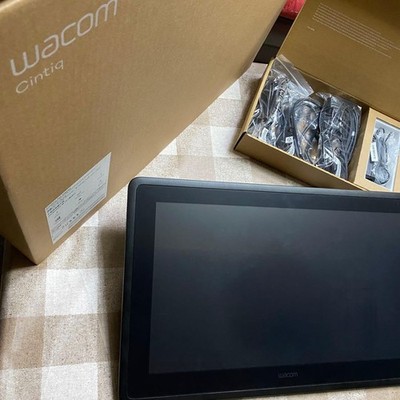 Wacom Cintiq 22 DTK2260K0D 21.5 Inch Pen Display Graphics Tablet Tested