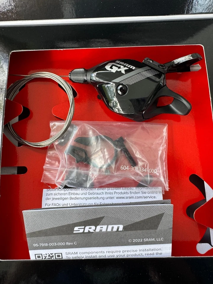 NEU SRAM GX 2x10 fach Schalthebel Trigger LINKS + Klemme in OVP
