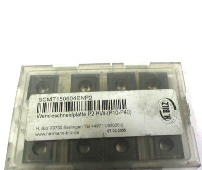 10 BILZ Wendeplatten Drehen Fräsen Bohren SCMT 150604 EN P2 HW- P10-40 H61980