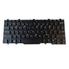 Non-Backlit Keyboard For Dell Latitude 5480 5490 5491 5495 Notebooks No Pointer