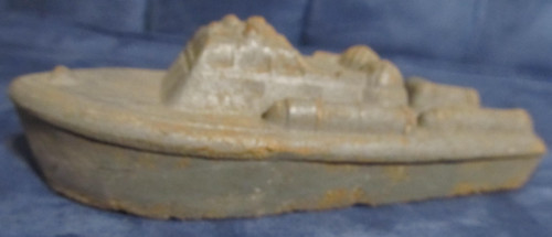WWII era? Wood Composite TOY PT BOAT Homefront Bathtub Toy
