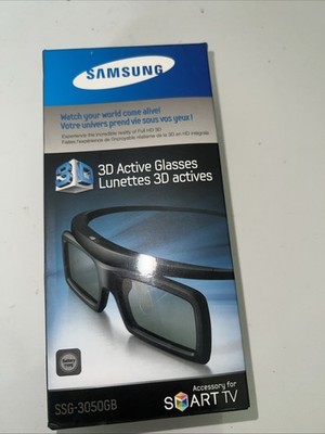 Samsung 3D Active Glasses SSG-3050GB Accessory for Smart TV New in Box
