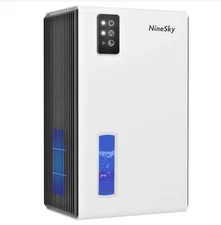 Bye-Bye, Damp Drama | NineSky Home Dehumidifier 95oz Tank for Up to 1000 sq.ft