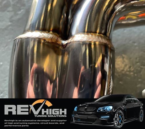 REVHIGH Performance Heatshield 1-5/8 Headers Extractors VE VF V8 200c Exhaust - Picture 4 of 6