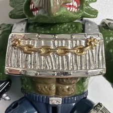 RARE!! 1994 TMNT Ninja Turtles Shogun Triceraton Playmates Chest Guard Armor Pad