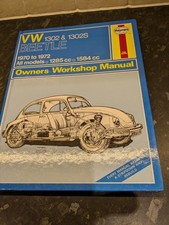 Haynes VW 1302 & 1302S Beetle Workshop Manual